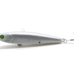 Damiki DJ JIG MINNOW 85S 8.5CM, 23gr (Sinking), 02 (White Silver)