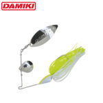 Damiki spinnerbait M.T.S, 7.1gr (1, 4oz), 010 (Chart, White)