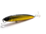 Damiki TOKON MINNOW-90SF 9CM, 13Gr (Slow Floating), 236H (Black Gold Holo) - imagine 5