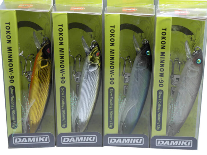 Damiki TOKON MINNOW-90SF 9CM, 13gr (Slow Floating) - imagine 2