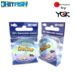 Hitfish Fir Fluorocarbon 100% Deline by YGK Japan, 30m, marime PE 4.0, 0.352mm, 7.48kg