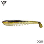 KP Baits Skeleton Shad 7.5CM (3 inch), culoare 020 (5buc/plic)
