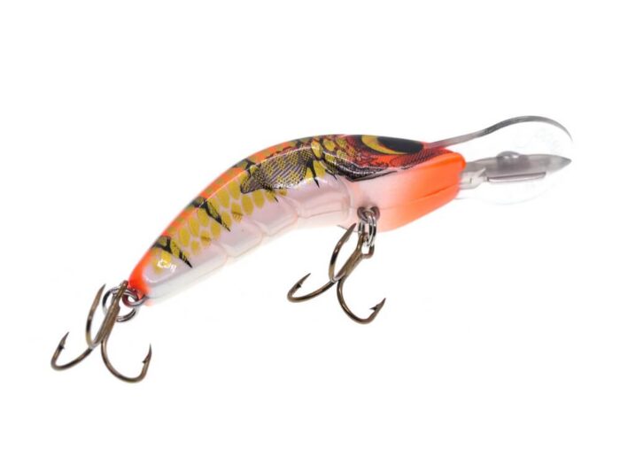 Predatek Boomerang B65S (Shallow Runner) Floating, 6.5cm, 9gr, FR (Fireball Red) - imagine 5
