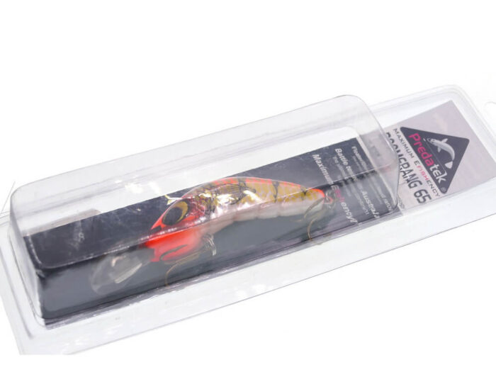 Predatek Boomerang B65S (Shallow Runner) Floating, 6.5cm, 9gr, FR (Fireball Red) - imagine 6