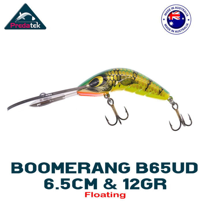 Predatek Boomerang B65UD (Ultra Deep) Floating, 6.5cm, 12gr - imagine 2
