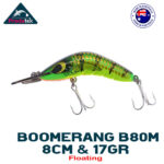 Predatek Boomerang B80M (Medium Runner) Floating, 8cm, 17gr - imagine 2