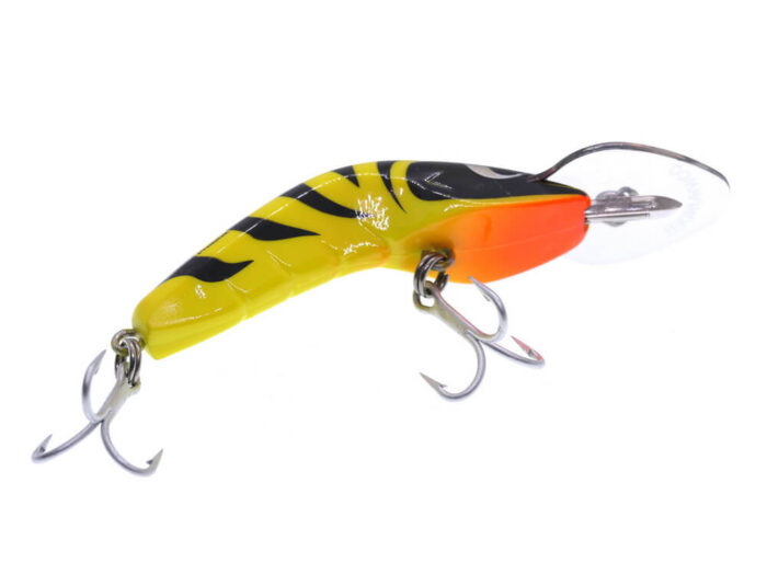 Predatek Boomerang B80M (Medium Runner) Floating, 8cm, 17gr, YT (Yellow Tiger) - imagine 6