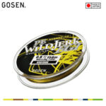 Gosen Fir Textil PE Wild Jerk EGI Yellow Camou 150m, marime PE 0.6, 0.128mm, 5kg (11LB) - imagine 2