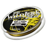 Gosen Fir Textil PE Wild Jerk EGI Yellow Camou 150m, marime PE 0.6, 0.128mm, 5kg (11LB) - imagine 7