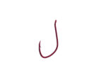 Kamatsu Carlig Shad Tail Drop Shot K-1060, marime 2, Red (10buc/plic) - imagine 3