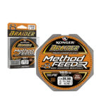Konger Fir Textil Method Feeder X8 Dark Brown 0.10mm, 11.30kg, 150m - imagine 7