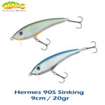 Gloog Hermes 90S 9cm, 20gr (Sinking), Vobler Avat - imagine 2