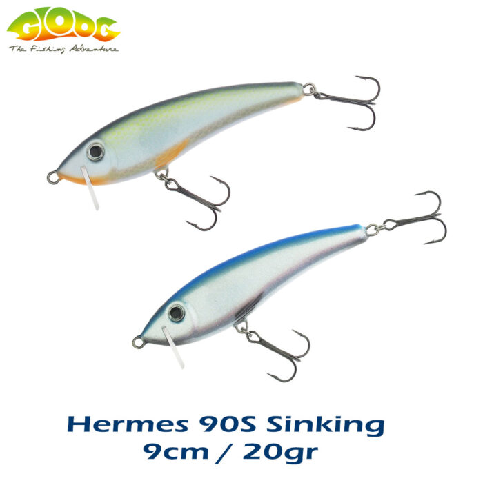 Gloog Hermes 90S 9cm, 20gr (Sinking), Vobler Avat - imagine 2