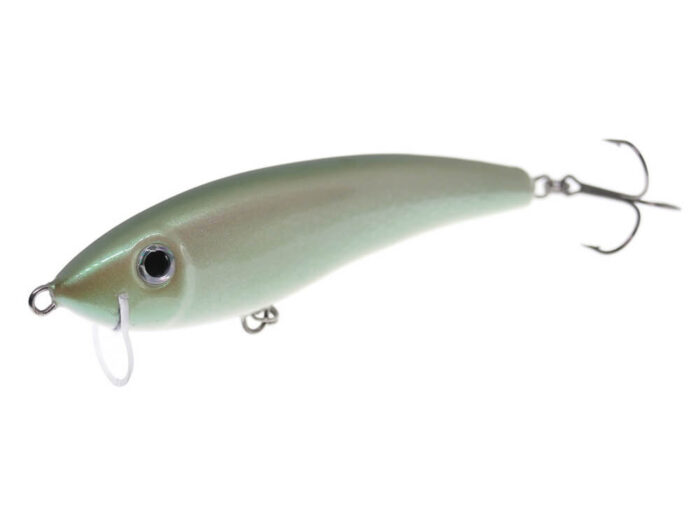 Gloog Hermes 90S 9cm, 20gr, Sinking, GS (Green Silver) - imagine 3