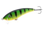 Gloog Hermes 90S 9cm, 20gr, Sinking, PGF (Perch Green Fluo) - imagine 3