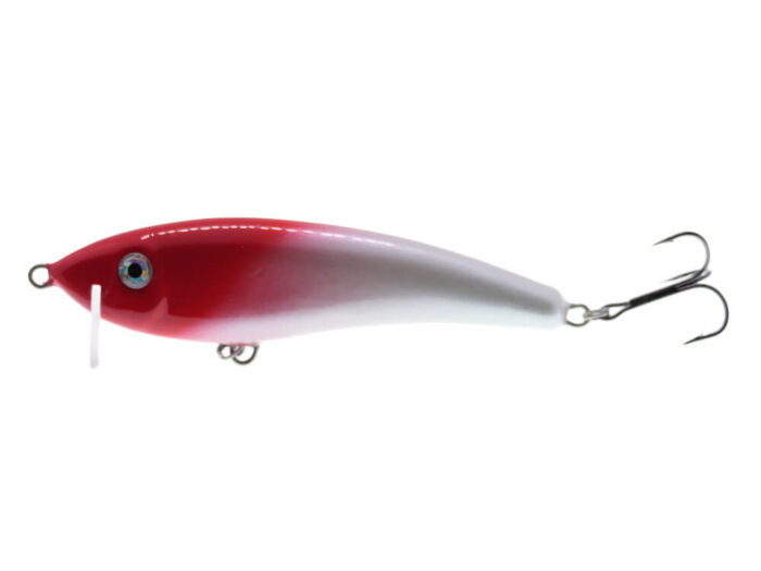 Gloog Hermes 90S 9cm, 20gr, Sinking, RH (Red Head) - imagine 2