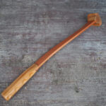 Dread Cat clonc din lemn pentru somn model 2, 38cm, pastila hexagonala 5x4cm