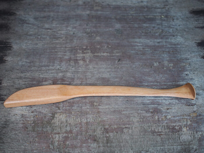 Dread Cat clonc din lemn pentru somn model 6, 39cm, pastila 4.4cm dreapta - imagine 2