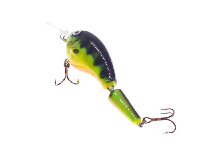 Vidra Lures Nautilus DR (Deep Runer) Jointed 8.5cm, 17gr, Floating, FP (Fire Perch) - imagine 3