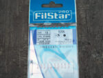 Filstar carlige legate cu monofilament 50cm, 0.10mm, F106R model Sode, Red, marimea 18 (10buc/plic) - imagine 5