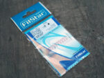 Filstar carlige legate cu monofilament 50cm, 0.12mm, F106R model Sode, Red, marimea 14 (10buc/plic) - imagine 4