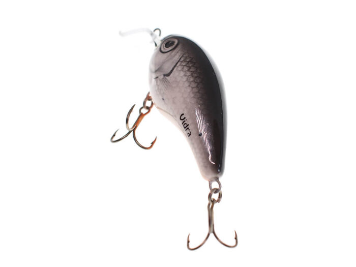 Vidra Lures Nautilus SR (Shallow Runer) 6cm, 16gr, Floating, BK (Black) - imagine 3