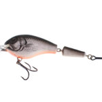 Vidra Lures Nautilus SR (Shallow Runer) Jointed 8.5cm, 17gr, Floating, BK (Black)