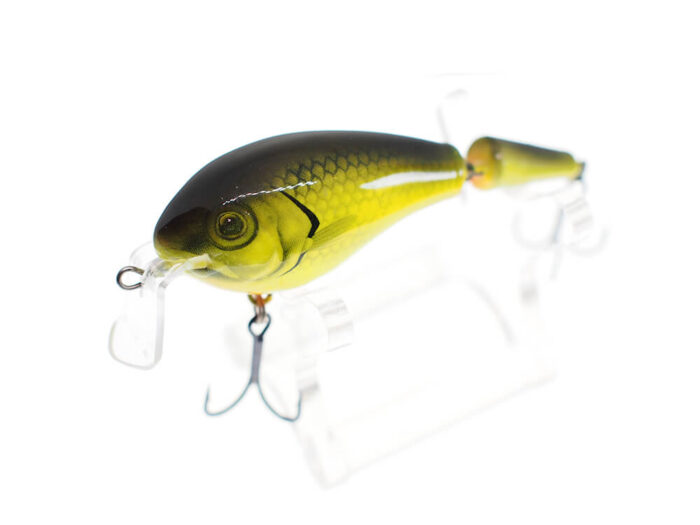 Vidra Lures Nautilus SR (Shallow Runer) Jointed 8.5cm, 17gr, Floating, LB (Lime Black) - imagine 4
