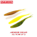 Damiki Armor Shad 12.7CM (5inch), 12buc/plic