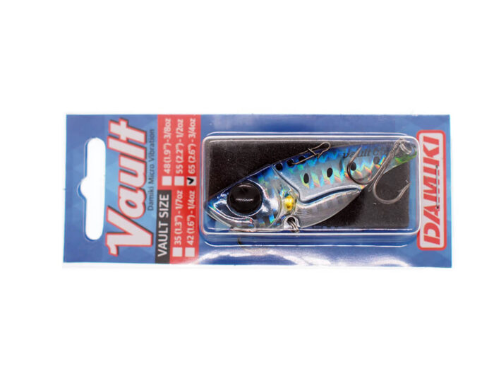 Damiki cicada VAULT-65, 6.5cm, 23gr, 234H (Spot Blue Holo) - imagine 5