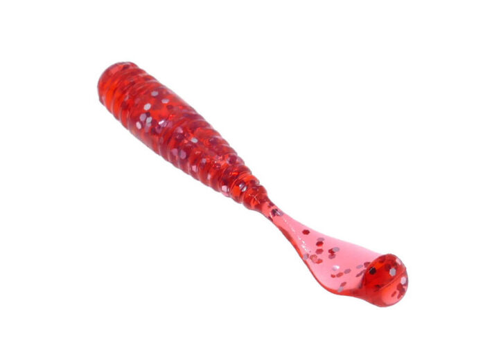 Damiki Squash Shad 5CM (2 inch), 108 (Red Silver), 15buc/plic - imagine 4