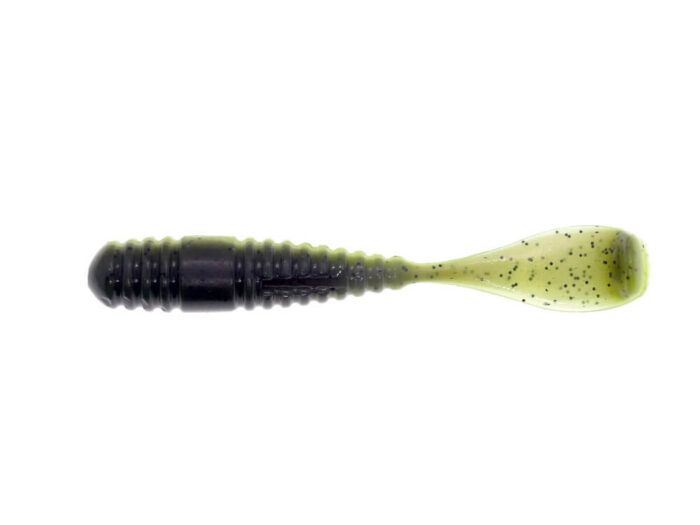Damiki Squash Shad 6.3CM (2.5 inch), 442 (Watermelon Chartruse Shad 2), 15buc/plic - imagine 2