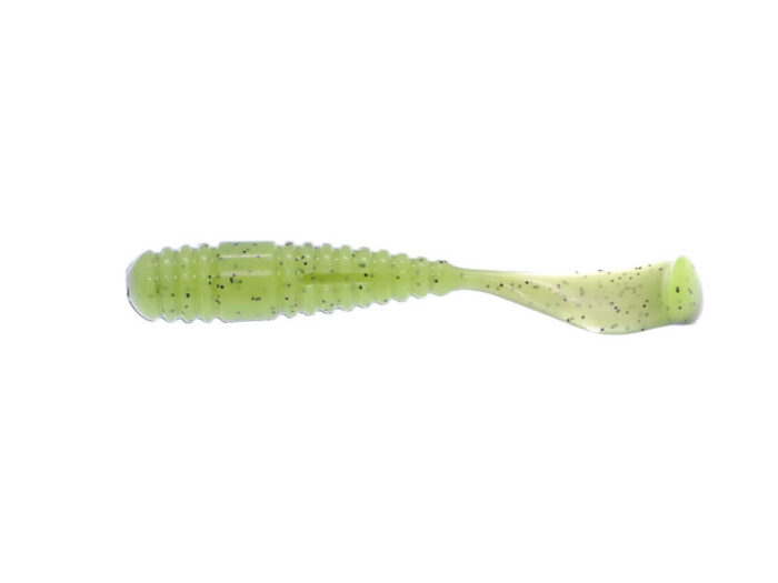 Damiki Squash Shad 6.3CM (2.5 inch), 442 (Watermelon Chartruse Shad 2), 15buc/plic - imagine 4