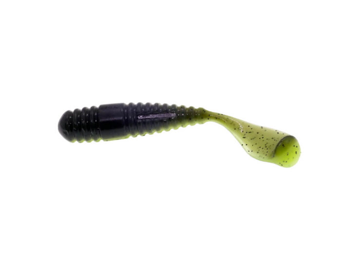 Damiki Squash Shad 6.3CM (2.5 inch), 442 (Watermelon Chartruse Shad 2), 15buc/plic - imagine 5