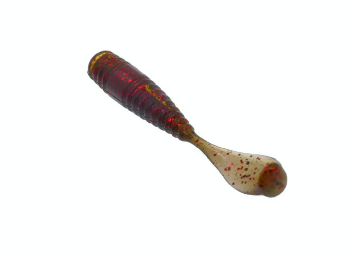 Damiki Squash Shad 6.3CM (2.5 inch), 443 (Red Bone Flake 2), 15buc/plic - imagine 5