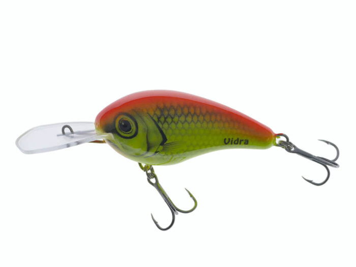 Vidra Lures Nautilus DR (Deep Runer) 6cm, 16gr, Floating, LO (Lime Orange) - imagine 2