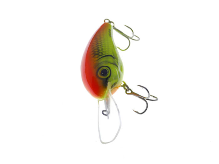 Vidra Lures Nautilus DR (Deep Runer) 6cm, 16gr, Floating, LO (Lime Orange) - imagine 6