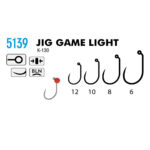 Kamatsu Carlig Pastrav Debarbetat Jig Game Light BLN K-130 (nr.6-12) (10buc/plic) - imagine 2
