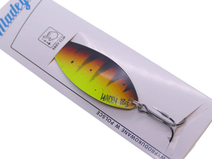 Madey oscilanta Snajper 7cm, 18gr, culoarea Yellow Perch - imagine 3