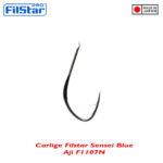 Filstar Sensei Blue carlige Aji cu paleta, serie F1107N, culoare Nickel, marime 10 (20buc/plic) - imagine 2