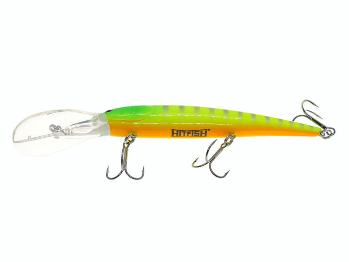 Hitfish vobler TR Deep 12cm, 19.5gr, Floating, culoare 377, pentru pescuitul la trena, evolutie 7-8.2m - imagine 3