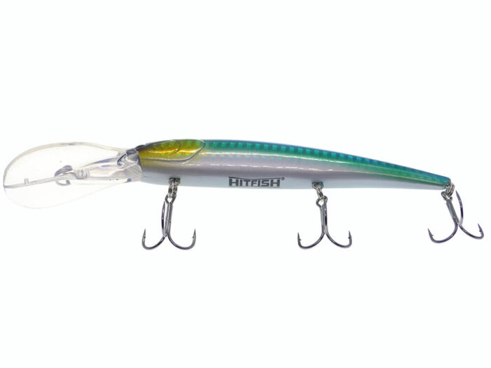 Hitfish vobler TR Deep 12cm, 19.5gr, Floating, culoare 401, pentru pescuitul la trena, evolutie 7-8.2m - imagine 3