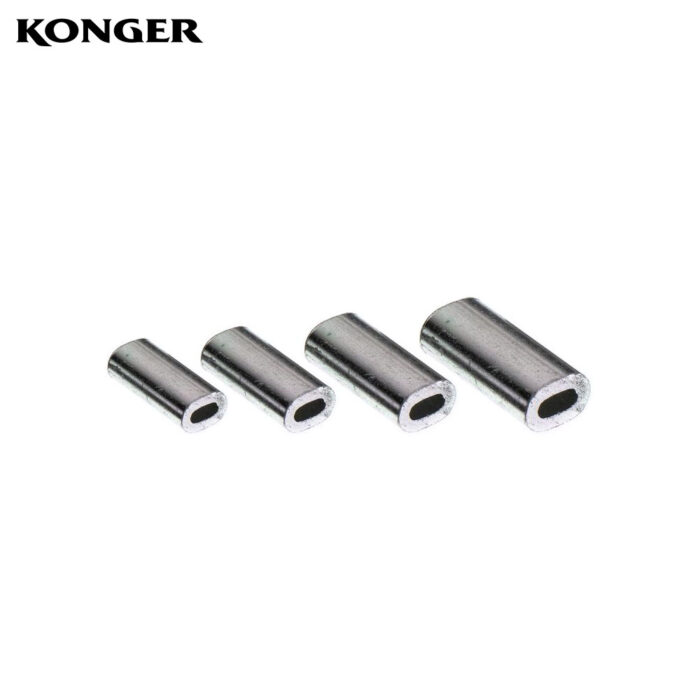 Konger bride ovale simple pentru strune, diametru 1.6mm (10buc/plic) - imagine 2
