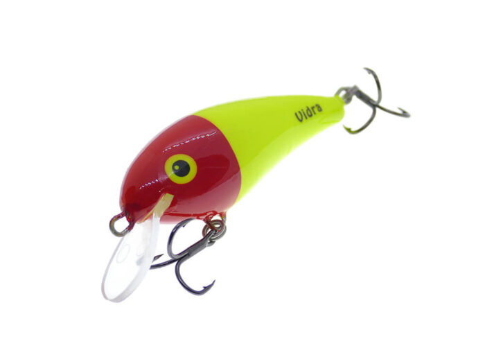 Vidra Lures Perpetual MR 6cm, 10gr, Floating, RH (Red Head) - imagine 2