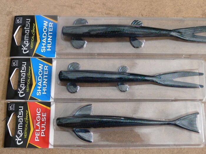 Kamatsu Shadow Hunter Pelagic 21cm/29gr, 05 Black Mamba (1buc/pac) - imagine 2