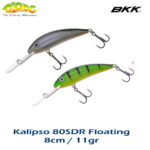 Gloog Kalipso 80SDR, 8cm, 11gr (Floating), pescuit la trena, evolutie 4-6m